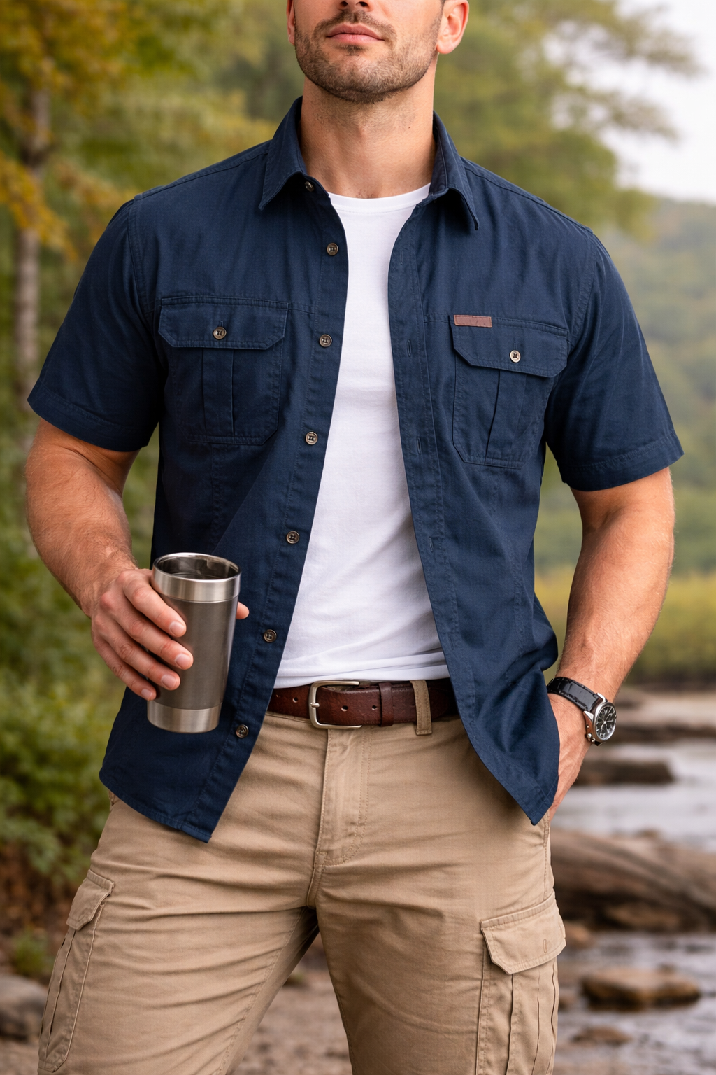 Sierra Short Sleeve Utility Shirt