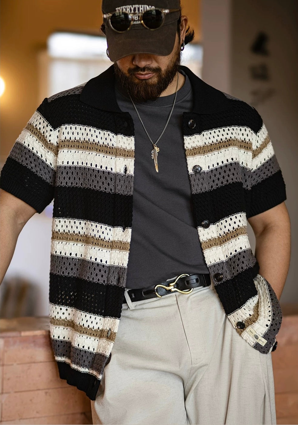 Quiet Luxury, Reworked in Open Knit