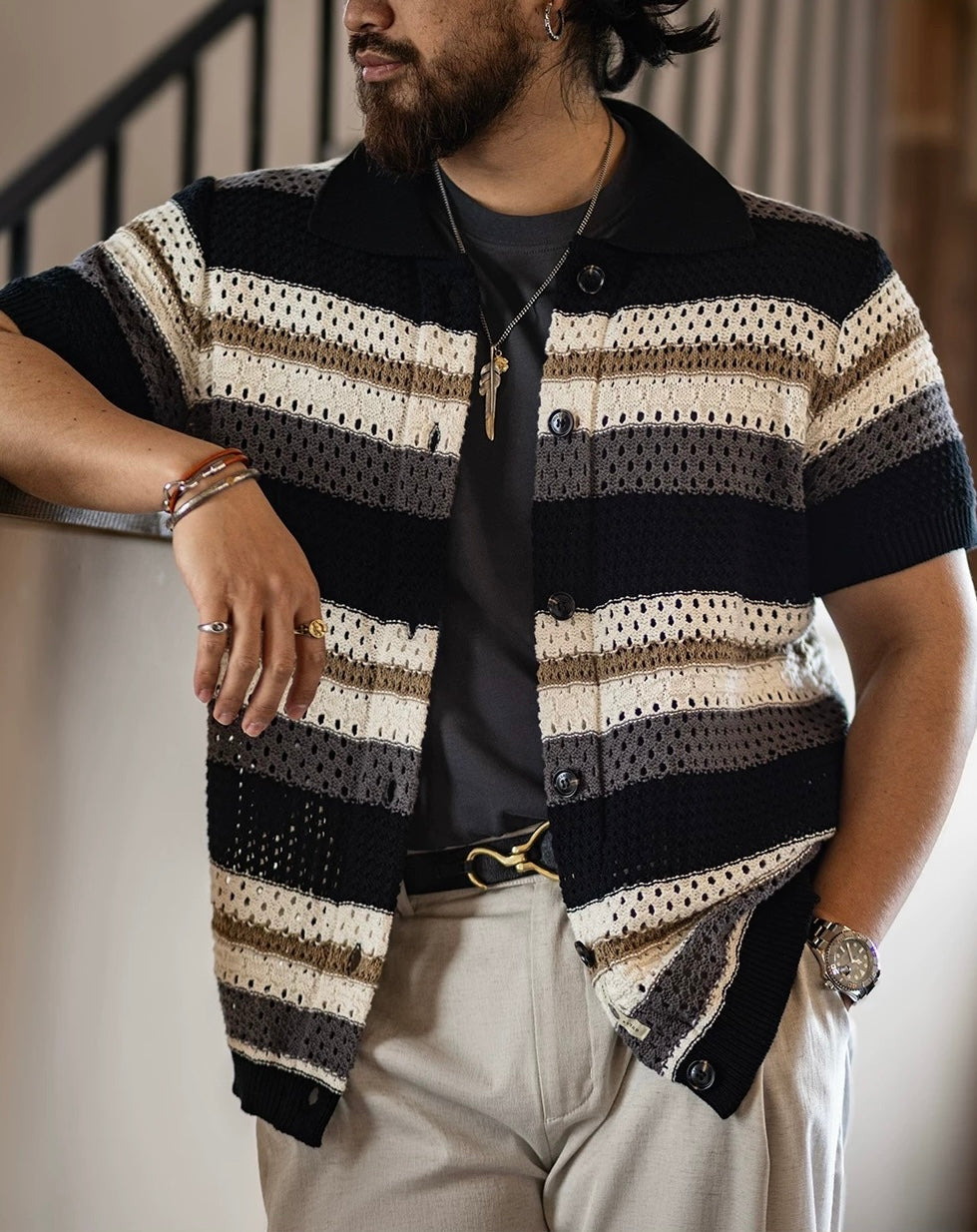 Quiet Luxury, Reworked in Open Knit