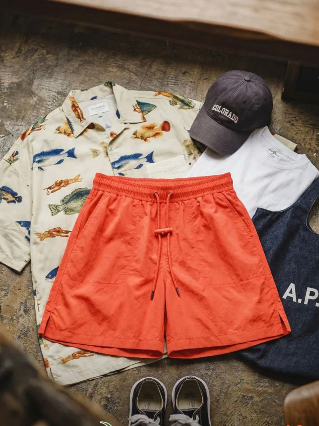 Vintage Ocean Aloha Set