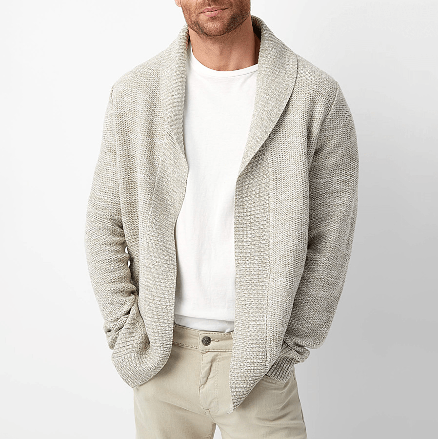 Premium Knit Shawl Cardigan