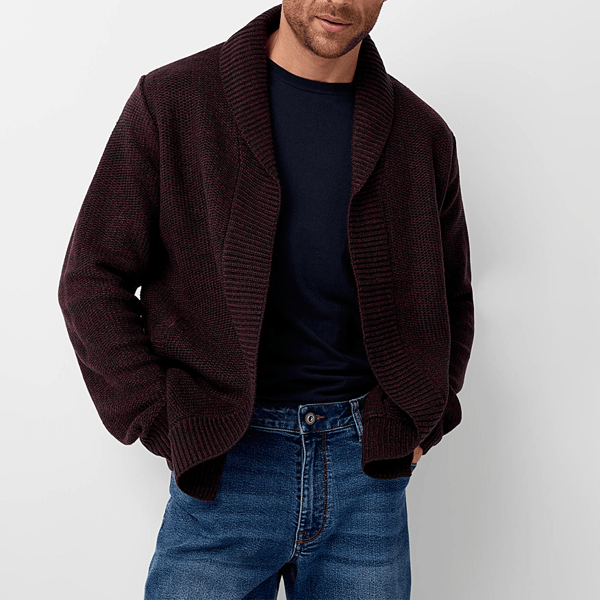 Premium Knit Shawl Cardigan